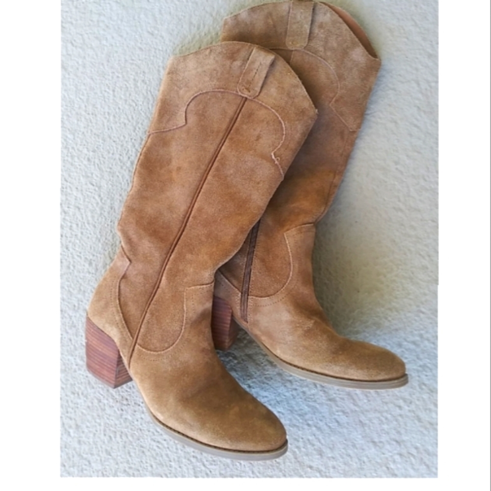 Boho Suede Boots